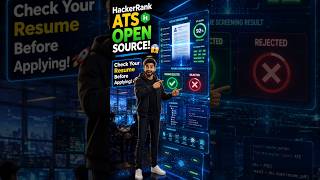 HackerRank ATS is Now Open Source 🤯 Check If Your Resume Will Get Selected Before Applying! #shorts