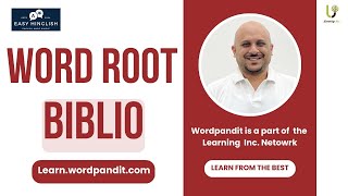 Celebrity Unlock the Power of Words: Biblio Explained! | Hinglish Word Root Series Net Worth