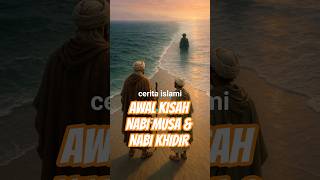 Cerita Islami | Awal Kisah Nabi Musa & Nabi Khidir #feedshorts