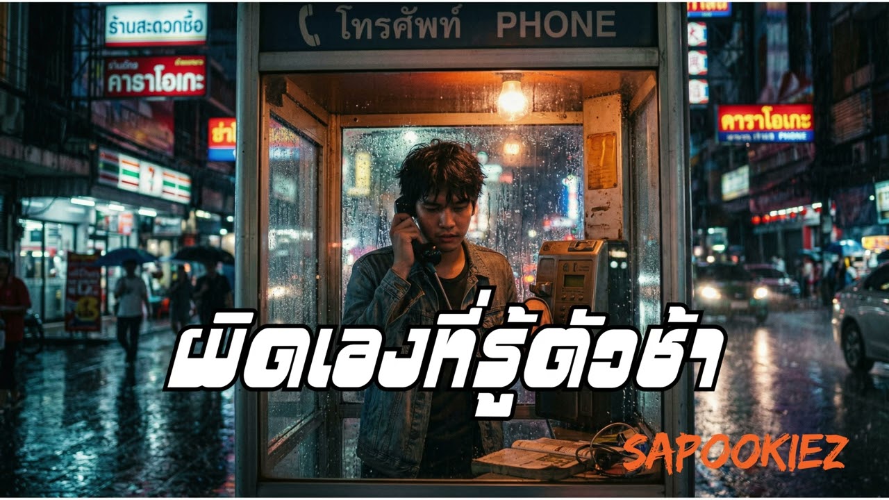 ผิดเองที่รู้ตัวช้า - SAPOOKIEZ (Official Audio) | 