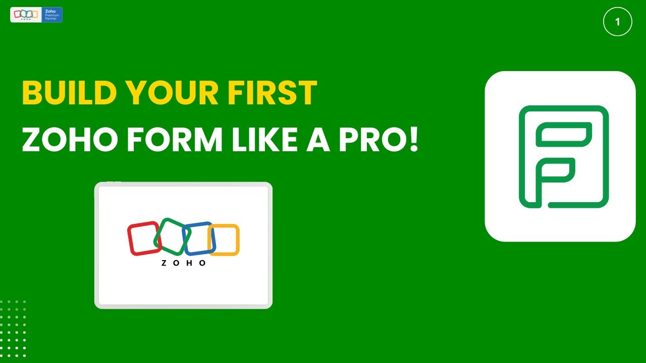 📋 Zoho Forms Masterclass – Episode 1 | Create Zoho Forms Step-by-Step (2025 Tutorial)