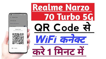 Realme Narzo 70 Turbo 5G QR Code Se WiFi Connect Kaise kare tips and tricks