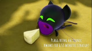 plagg being an iconic kwami for 6:53 minutes straight