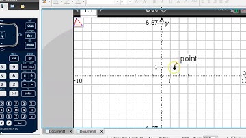 Unit 4 Video 1  Graphing a Triangle on TI nspire calculator