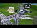 Mid air collisions in turboprop flight simulator 1271 version