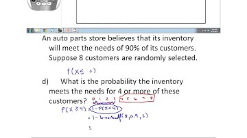 Binomial Probabilities with the Calculator