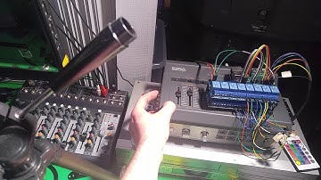 Circuit bent Sima Video Enhancer I use for livestreams - demo