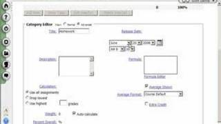 Using the Gradebook