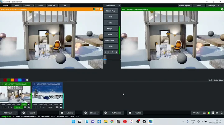 How to live-stream audio from Unreal Engine to VMIX using NDI