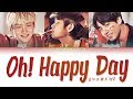 Bts   oh happy day color coded lyrics engromhan