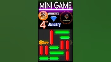 4th January Puzzle Game Trick, Hamster Kombat Easy steps #hamsterkombat #puzzle #blockchaingames