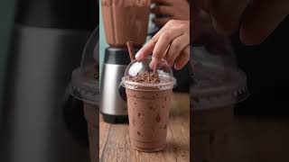ube and chocolate shake #trending #minivlog