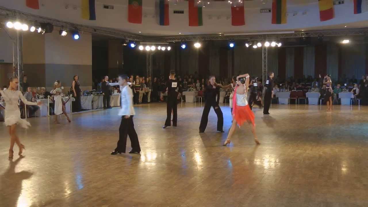 Governor Cup 2013 WDSF Open Junior-II Latin Final (Ch) ballroom dancing