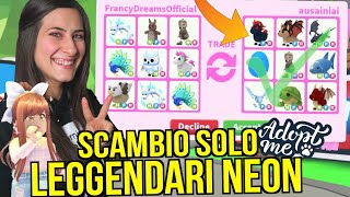 Scambio solo LEGGENDARI NEON in un SERVER RICCO 😱 Roblox ADOPT ME ITA By FrancyDreams screenshot 4