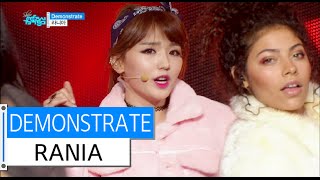 Hot Rania - Demonstrate, 라니아 - 데몬스트레이트, Show Music Core 20151212