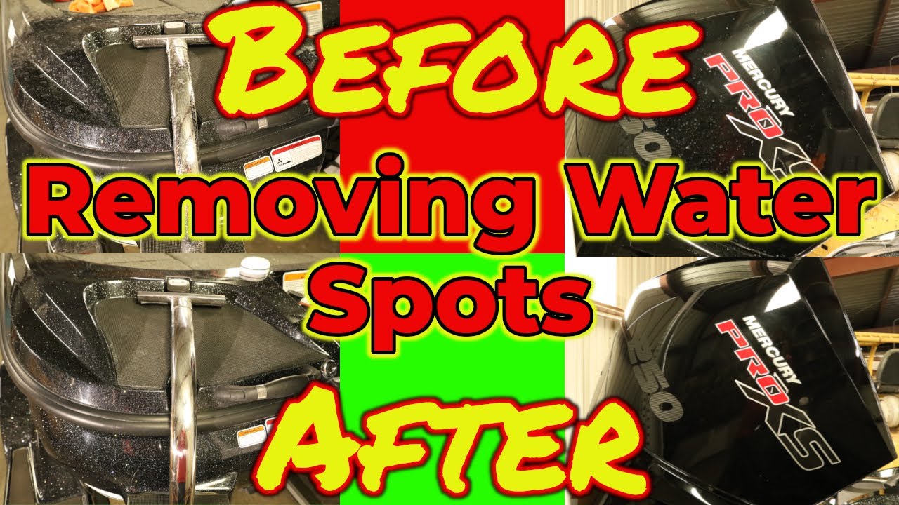 The Best Hard Water Spot Remover? Boat Bling Hot Sauce Review YouTube