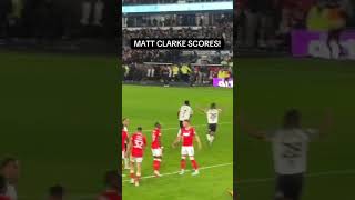 MATT CLARKE SCORES? #football #derbycounty #efl #dcfc