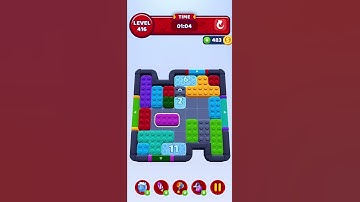 Color Block Jam level 416 #games #gaming #walkthrough #solution #gameplay #çözüm #solved #tips