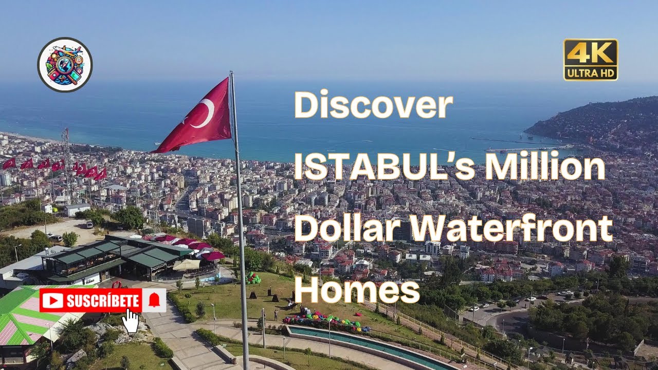 Discover Istanbul's TOP 10 Million Dollar Waterfront Homes in 2025