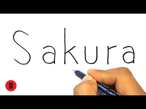 Video: Si Të Vizatoni Sakura