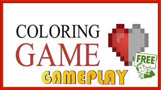 COLORING GAME - GAMEPLAY / REVIEW - FREE STEAM GAME 🤑 screenshot 5