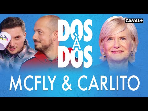 McFly & Carlito dos à dos avec Catherine Ceylac - Clique - CANAL+