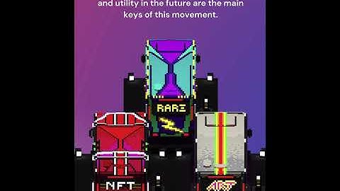 Voxel Art Gallery On Wheels NFT