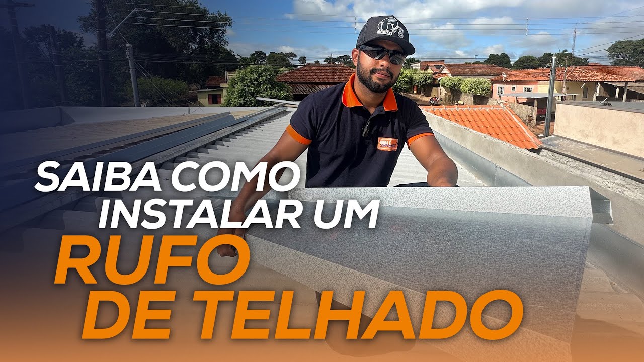 Metro Rufo Como instalar Rufo de Corte? | Passo a passo completo - YouTube