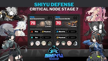 Jane x Caesar & Zhu Yuan x Qingyi!! - Shiyu Defense Critical Node 7th Frontier Ver 1.2 Phase 3