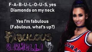 Carmella WWE Theme - Fabulous (lyrics)