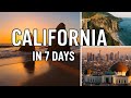 Exploring California: Beaches, Cities &amp; Hidden Gems (7-Day Itinerary).