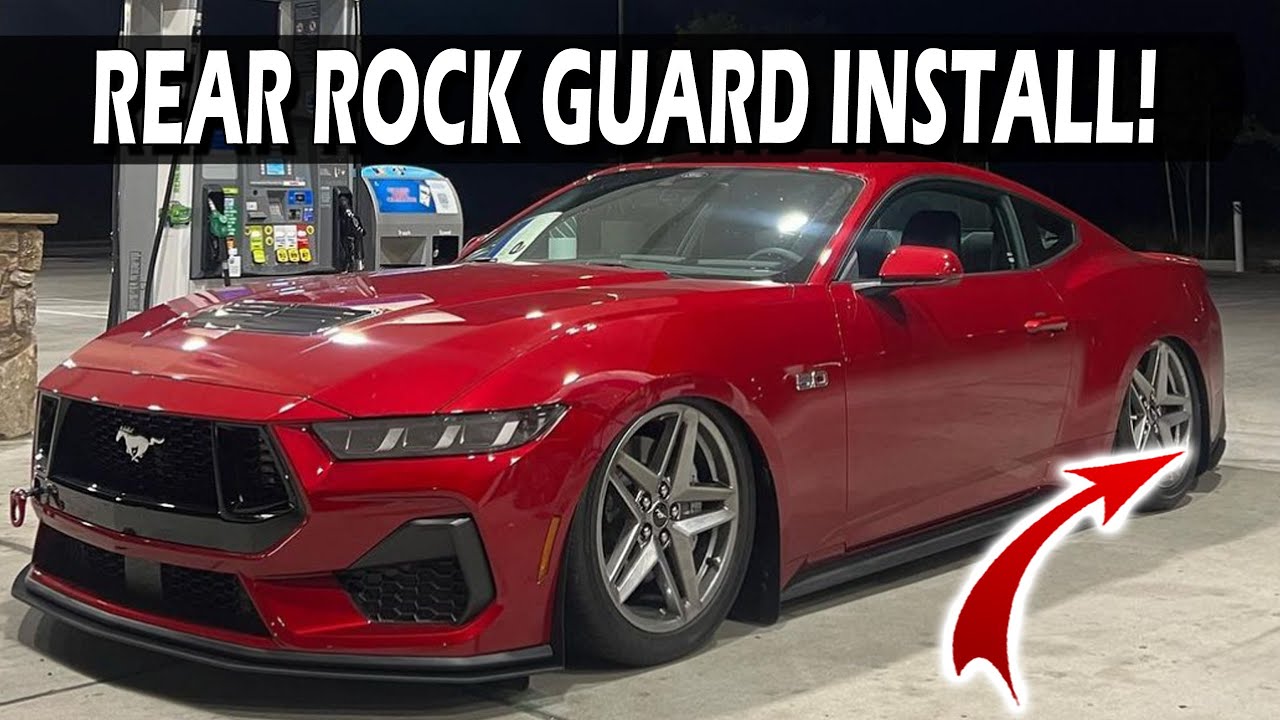 Mustang 2024 GT/ECO & Performance Pack Standard Rock Guards – ZL1 Addons