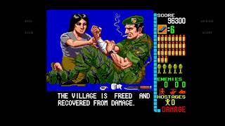 MAME Arcade: Taito Operation Wolf Arcade Longplay