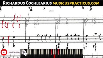 C Minor Partimento: Monte Romanesca, Galant Schemata, The Partimento Method Exercises