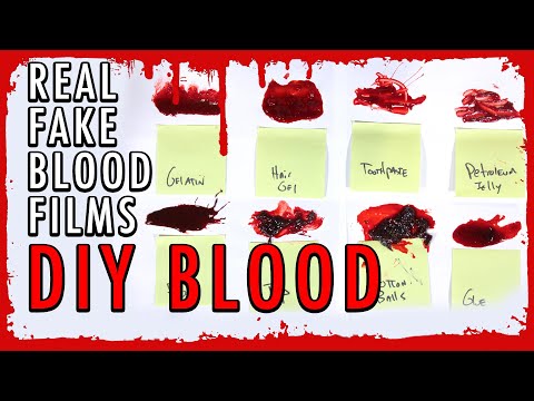 How to Make Fake Blood: 25 Easy DIY Recipe List