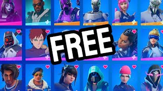 How to get every fortnite skin for free