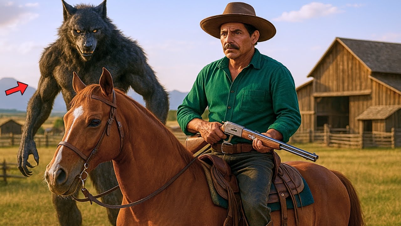 Un granjero desaparece y un vaquero va tras el hombre lobo - historia de terror