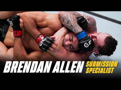 Three Reasons Why Brendan Allens Ground Game is One of the Octagons Most Dangerous