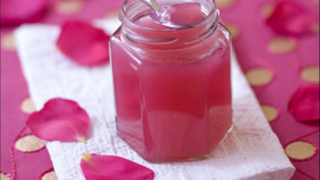 Recette Confiture de pétales de roses YouTube