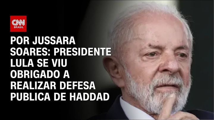 Análise: Presidente Lula faz defesa publica a Haddad | CNN PRIME TIME