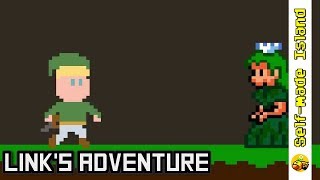 Link's Adventure • Super Mario World ROM Hack (SNES/Super Nintendo)