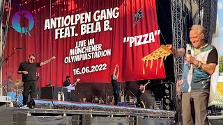 ANTILOPEN GANG feat. BELA B. - &quot;PIZZA&quot; - LIVE IM OLYMPIASTADION MÜNCHEN - BUFFALO BILL IN ROM TOUR