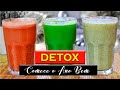 EMAGREÇA DORMINDO - 3 SUCO DETOX NATURAIS