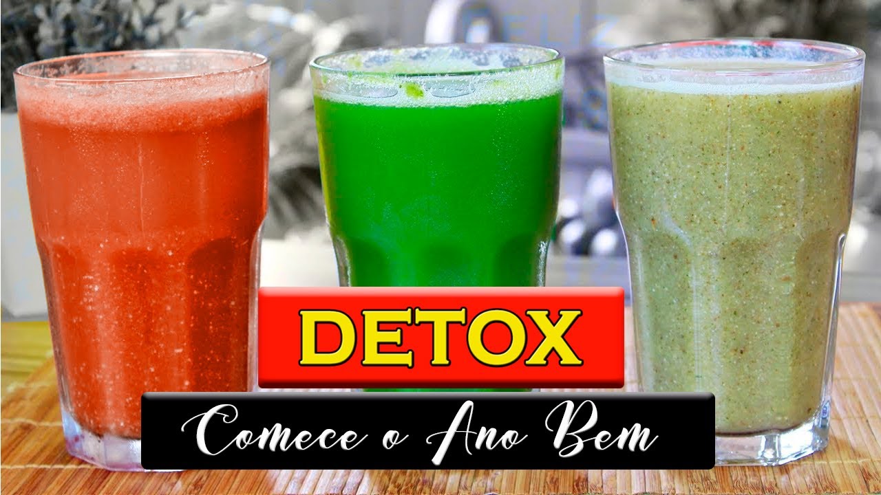 EMAGREÇA DORMINDO - 3 SUCO DETOX NATURAIS