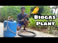 How to make Biogas plant in malayalam |Homemade biogas plant | Free gas from garbage