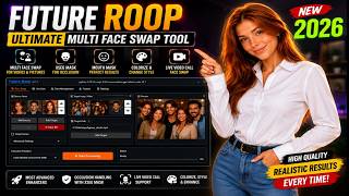 Future Roop 2026 - Ultimate AI Multi Face Swap Tool | Live Cam, XSeg Mask & Full Tutorial screenshot 3