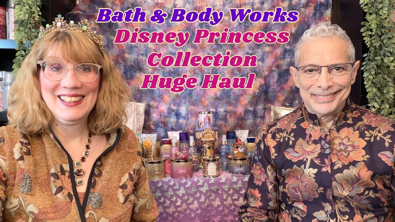 Огромная покупка из коллекции Disney Princess от Bath & Body Works.