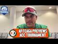 J.D. Arteaga Previews ACC Tournament & Reviews Series at #11 Florida State