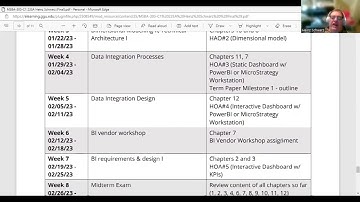 MSBA305 Welcome video   week 1