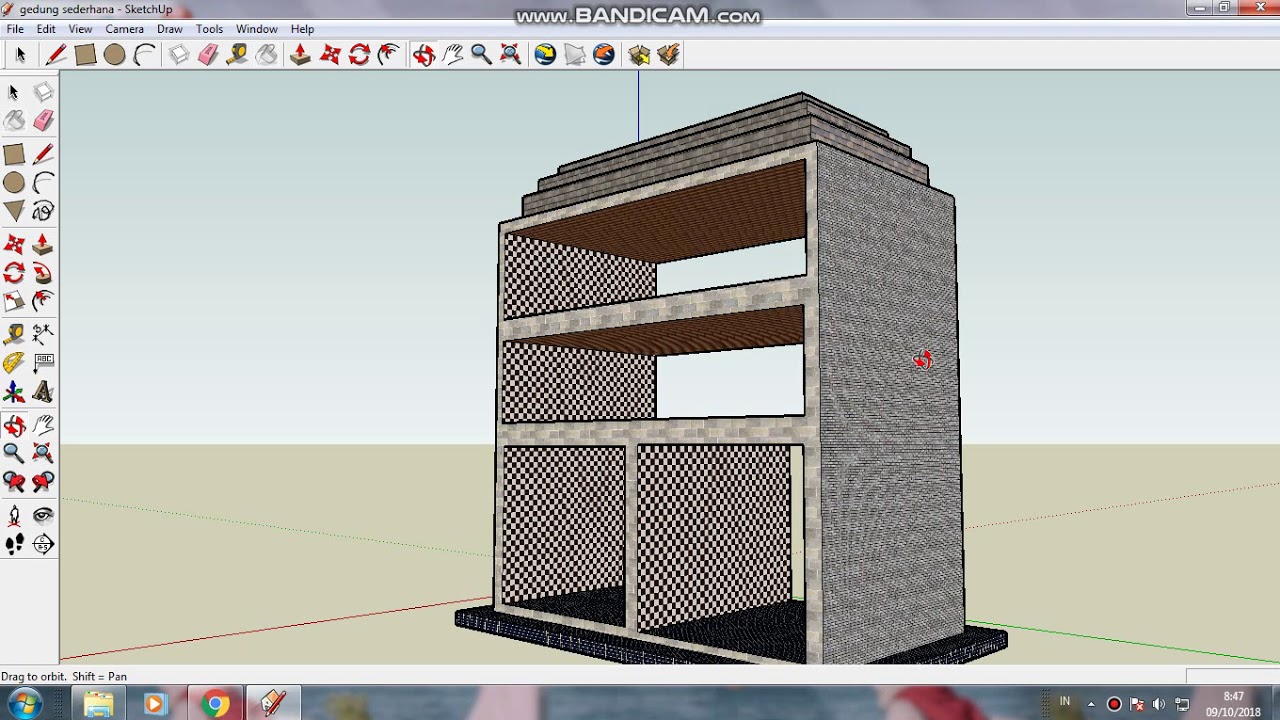 Cara Menggambar Gedung 3d Tiga Dimensi Youtube Download Gambar Online